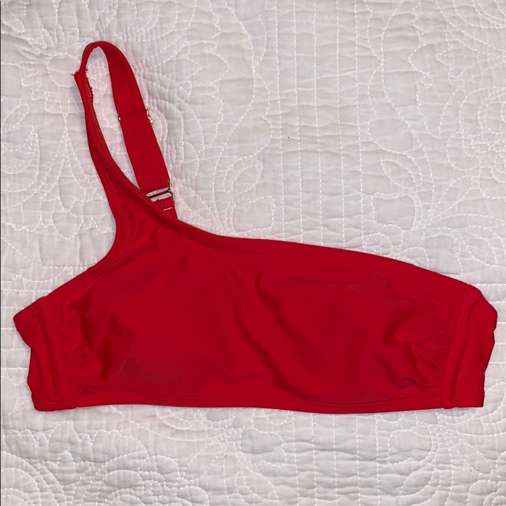 Target One Shoulder Bikini Top